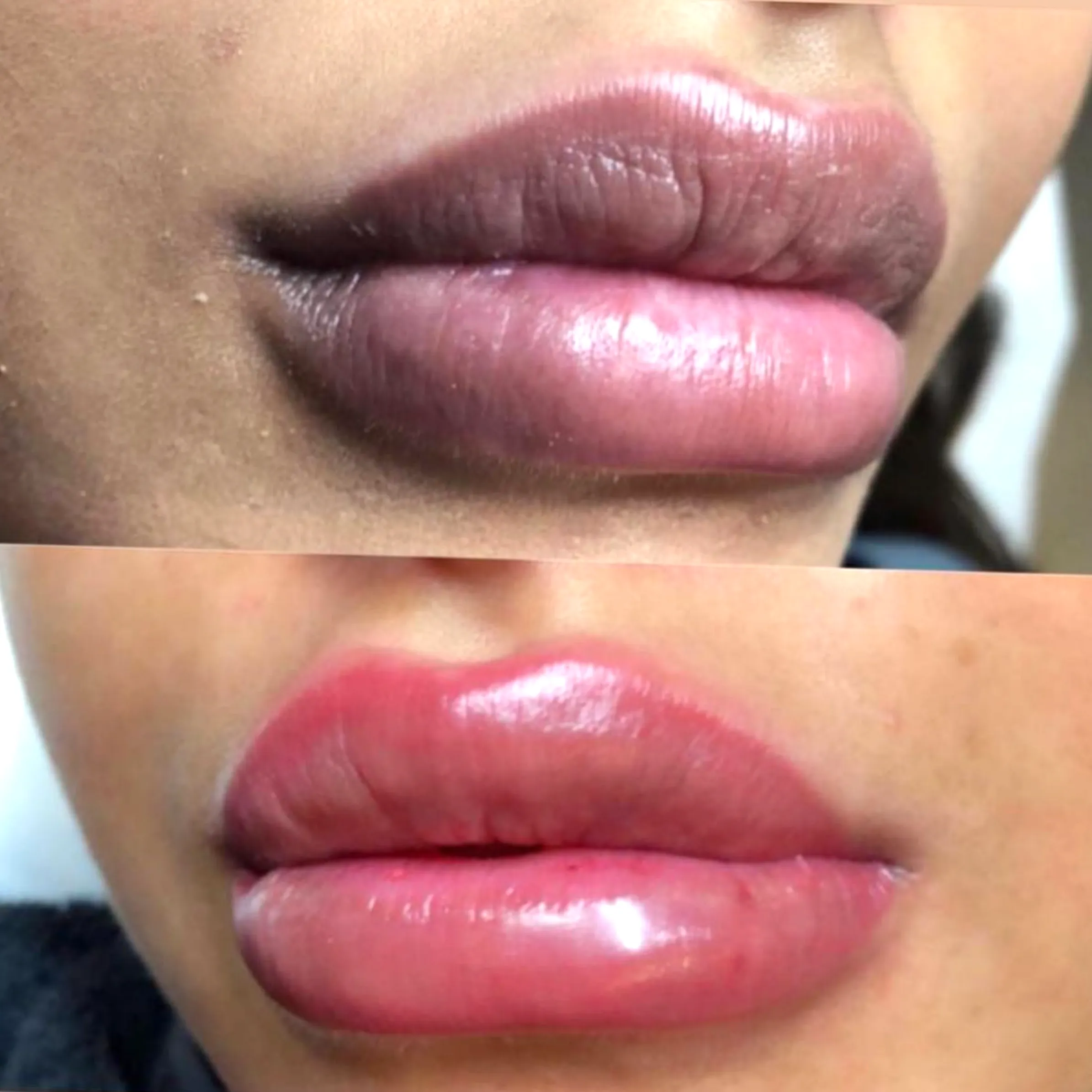 lip tattoo healing timeline